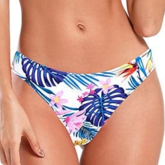 SHEKINI Tropical Floral Halter Bikini with Reversable Bottom!! NEW WITH… - Picture 3 of 16